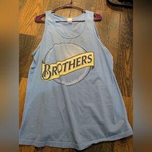 Gildan Light Blue Tank Top with Brothers Logo